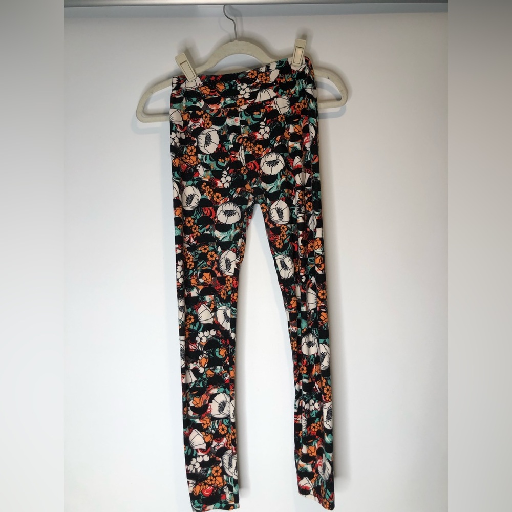 Flower LuLaRoe leggings